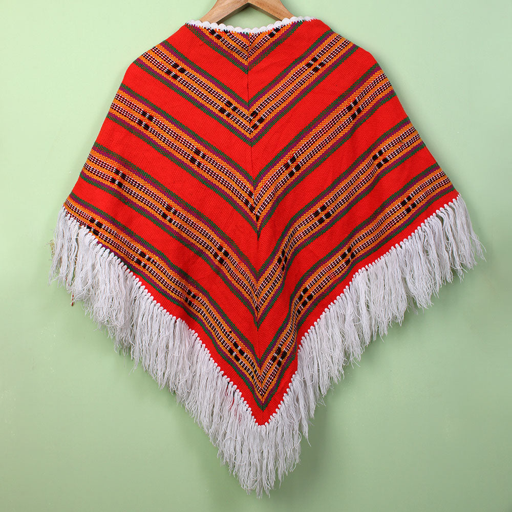 Vintage Blanket Poncho Womens (00014054)