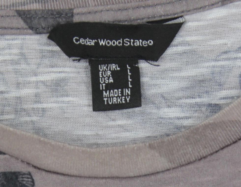 Cedar Wood State T-Shirt